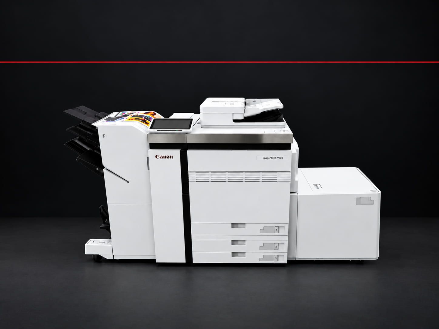 Canon imagePRESS V700 on the Impression floor